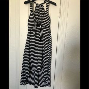 Black and white dress